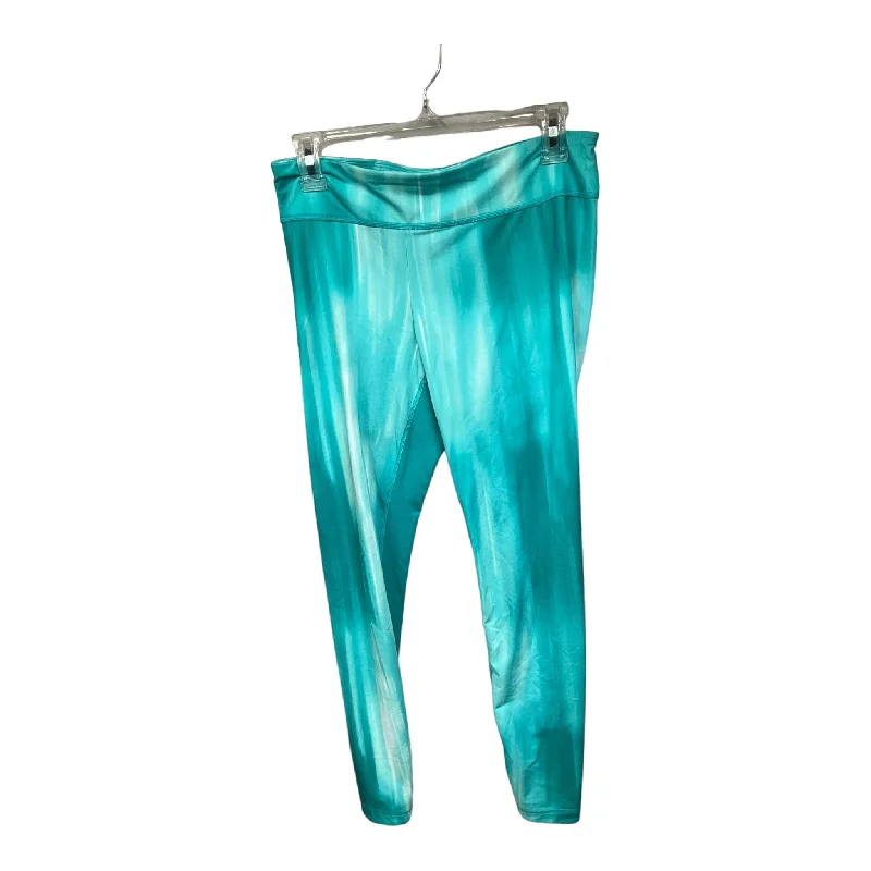 Fashionable Comfort Blue Athletic Leggings Under Armour, Size M
