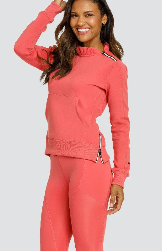 Business Shirts Condoleezza Cherry Rose Pullover