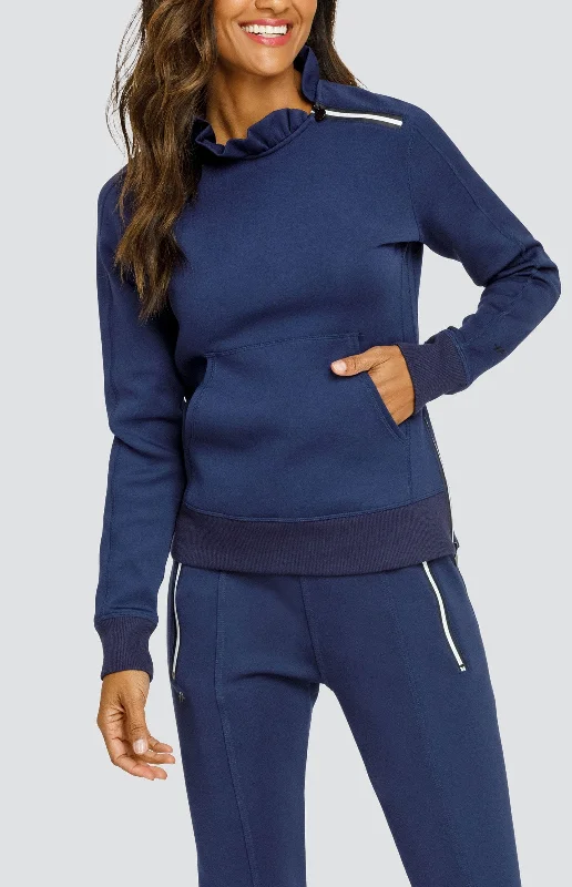 Versatile Pants Condoleezza Navy Blue Pullover