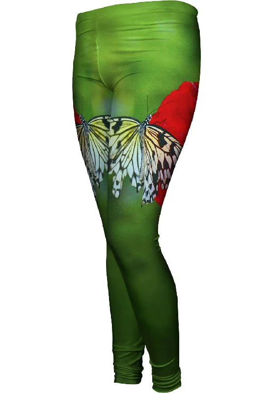 Slim Fit Fanciful White Butterfly