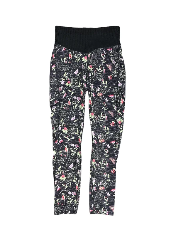 Carefree Floral Print Athletic Leggings The North Face, Size S
