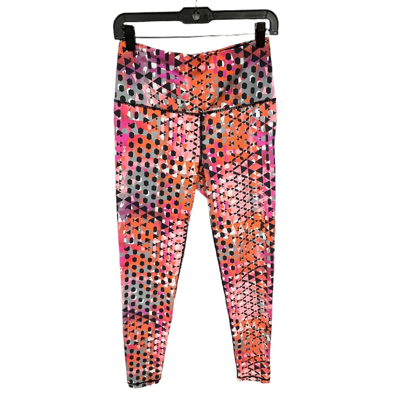 Playful Style Geometric Pattern Athletic Leggings Victorias Secret, Size M