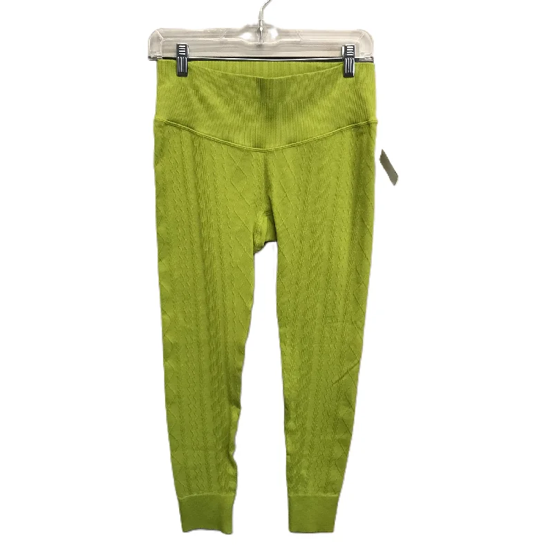 Fashion Design Green Athletic Leggings By Joy Lab, Size: M