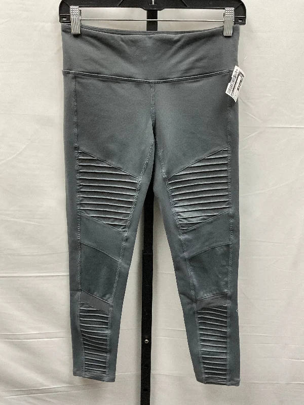 Personal Design Grey Athletic Leggings Alo, Size S