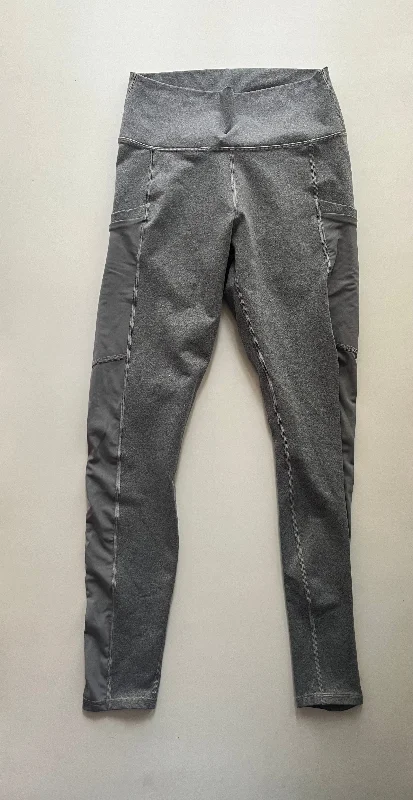Easy Fashion Grey Athletic Leggings Fabletics, Size S
