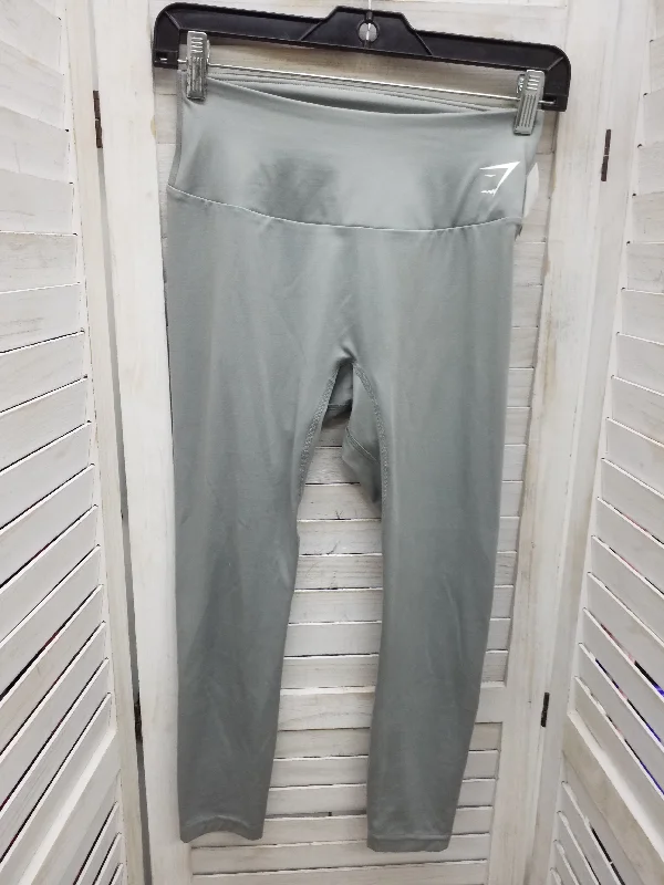 Versatile Outfits Grey Athletic Leggings Gym Shark, Size M
