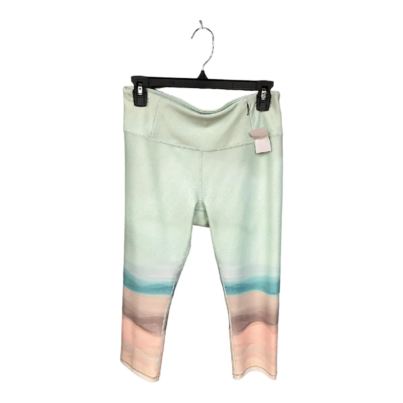 Cozy Street Style Multi-colored Athletic Leggings Capris Calia, Size M