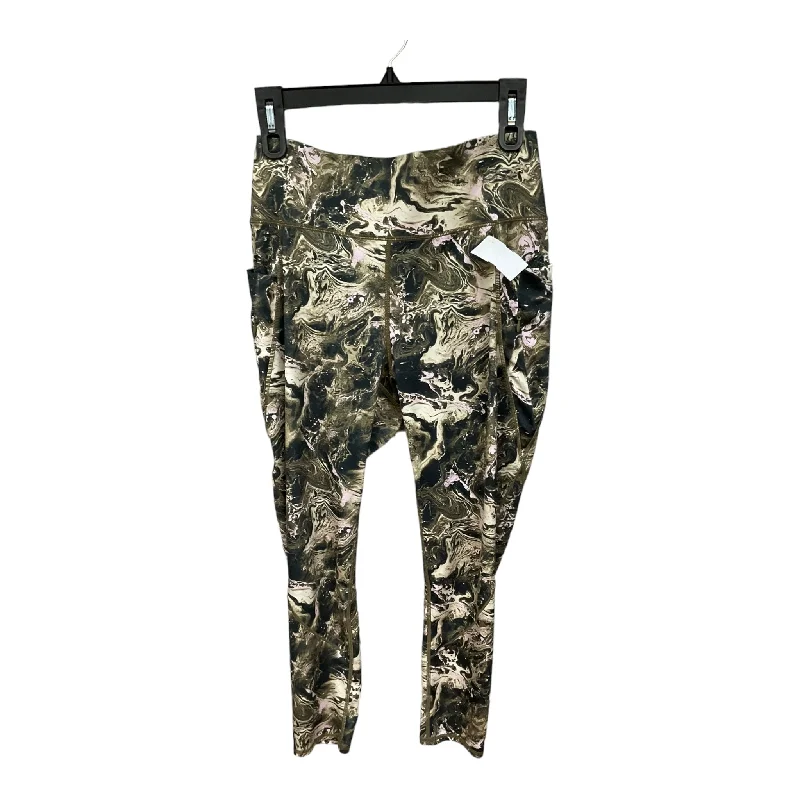 Comfortable Tops Multi-colored Athletic Leggings Flx, Size M