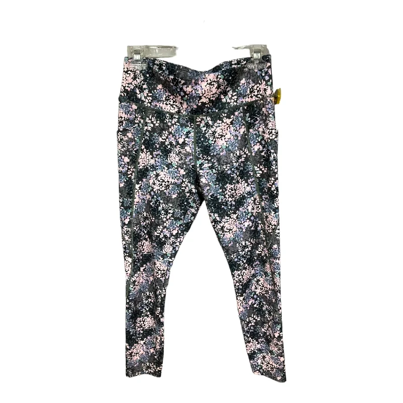 Comfortable Chic Multi-colored Athletic Leggings Jockey, Size M