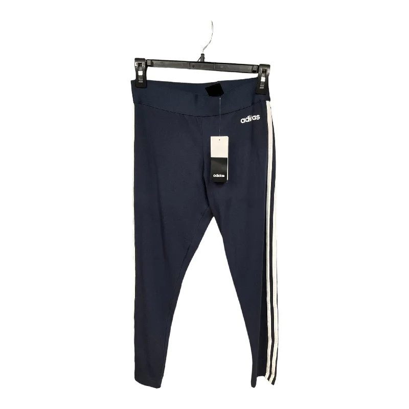 Timeless Style Navy Athletic Leggings Adidas, Size M