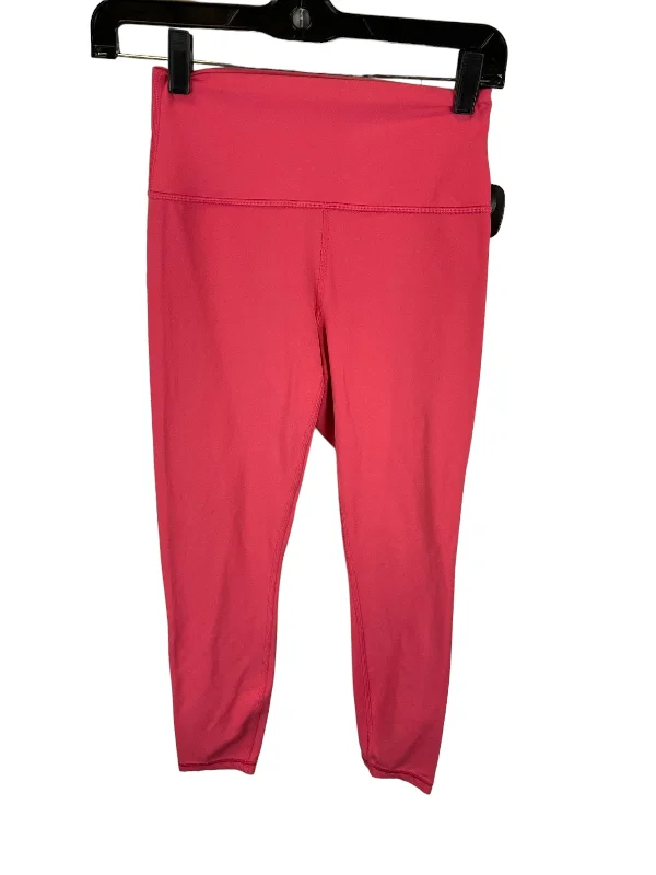 Sports And Leisure Pink Athletic Leggings Athleta, Size S