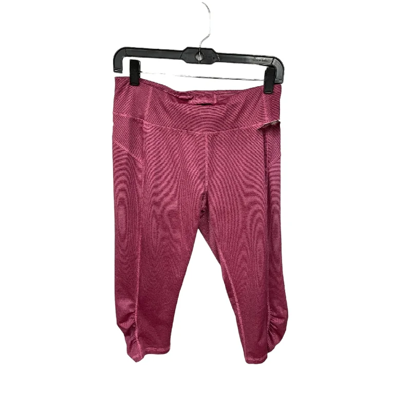 Ethnic Style Pink Athletic Leggings Danskin, Size 8