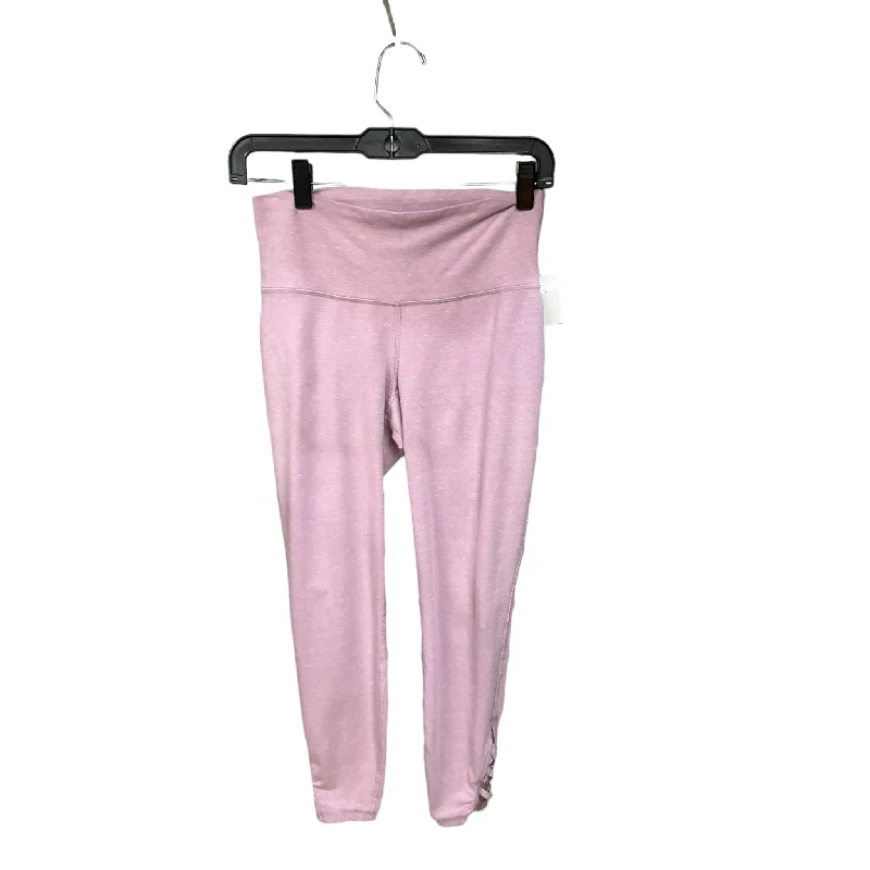 Casual Style Pink Athletic Leggings Old Navy, Size M