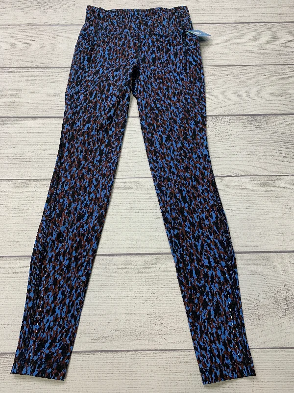 Effortless Dressing Print Athletic Leggings Lululemon, Size 4