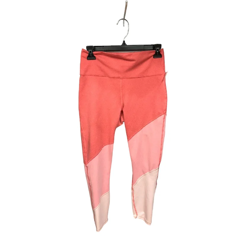 High-quality Fabrics Red Athletic Leggings Fabletics, Size M