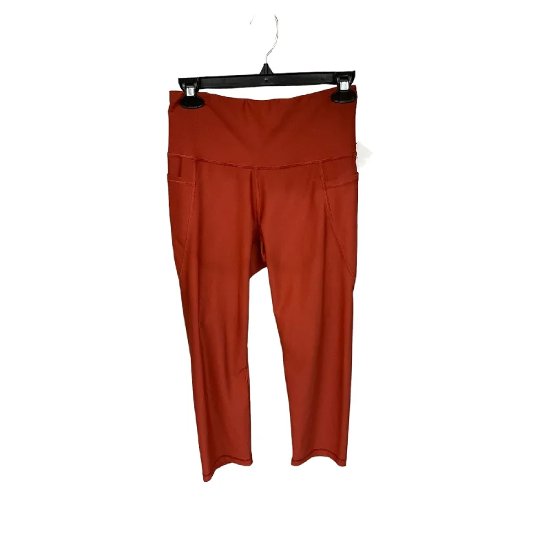 Design Perception Red Athletic Leggings Old Navy, Size M