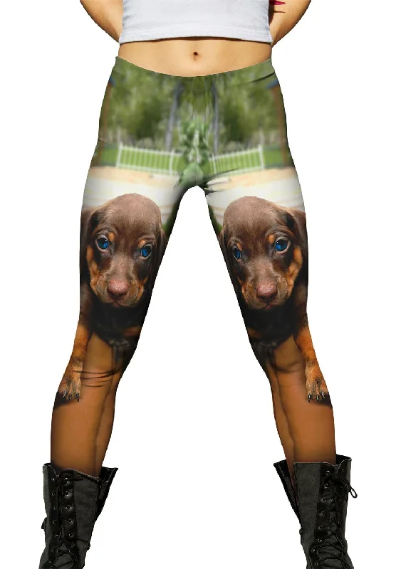 Embroidery Design Tiny Dachshund Showcase