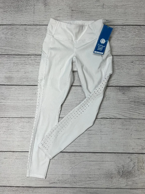 Relaxed Fits White Athletic Leggings Athleta, Size Xs
