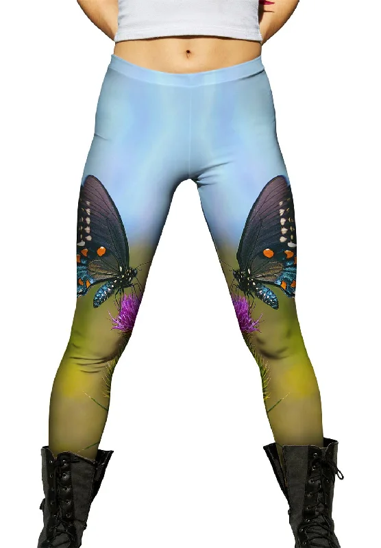Comfortable Design Wispy Black Butterfly