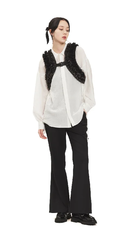 Warm Wear Knitted Flare Pants