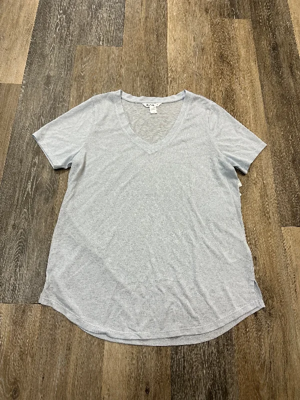 Relaxed Fits Athletic Top Short Sleeve By Athleta In Blue, Size: L