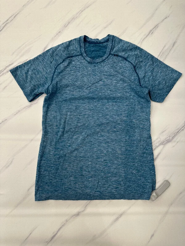 Cozy Apparel Athletic Top Short Sleeve By Lululemon, Size: 8