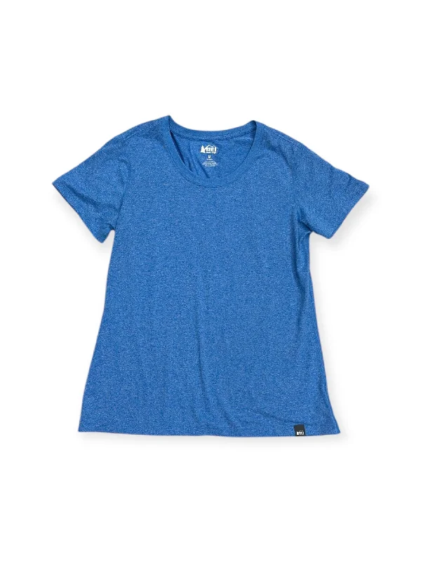 Advanced Customization Athletic Top Short Sleeve By Rei In Blue, Size: M