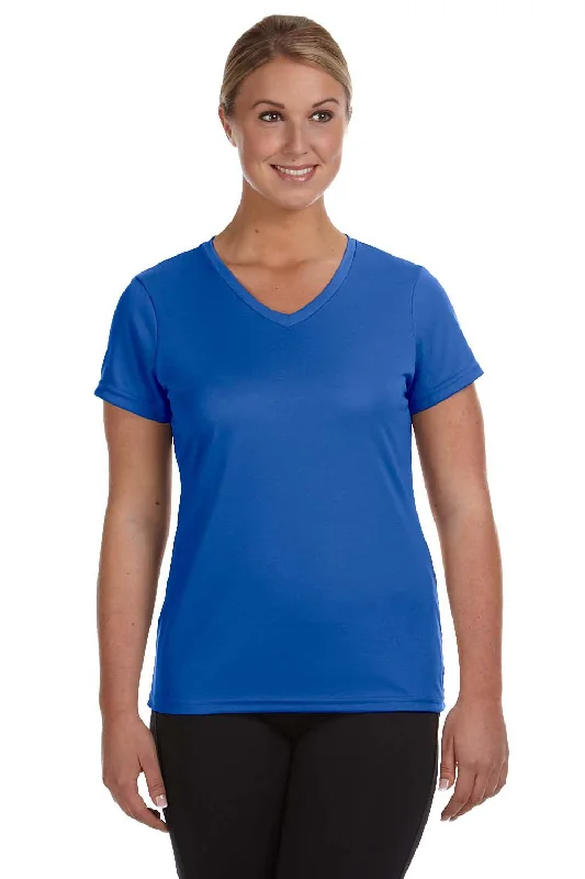 Elegant Style Augusta Sportswear Womens Moisture Wicking Short Sleeve V-Neck T-Shirt - Royal Blue Elegant Style Augusta Sportswear Womens Moisture Wicking Short Sleeve V-Neck T-Shirt - Royal Blue