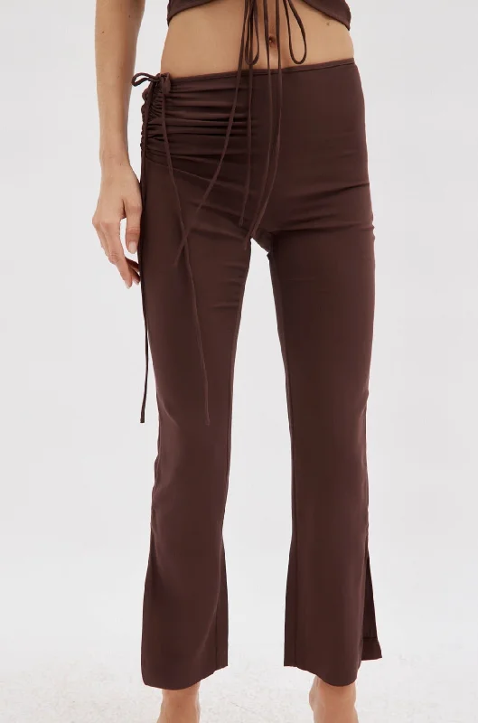 Cozy Fashion Trends Bertoia Chocolate Hiker Pant