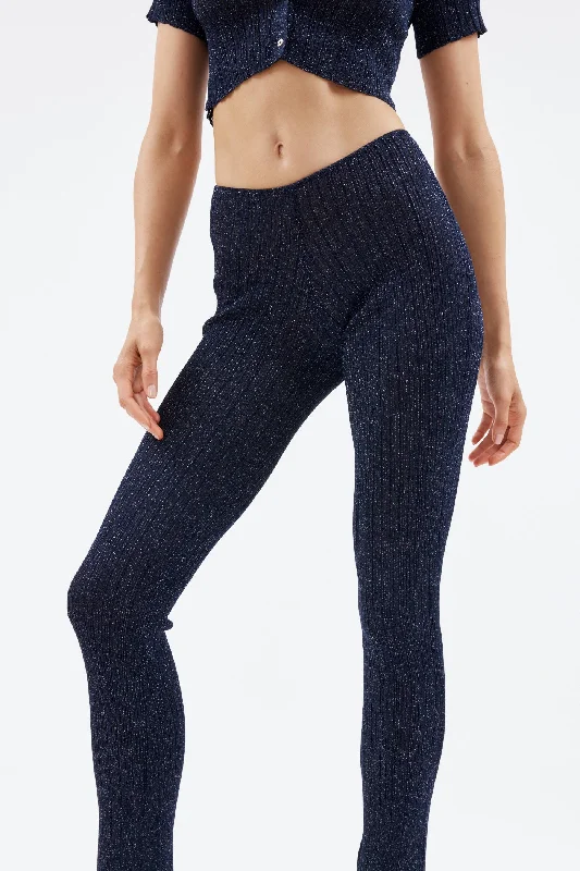 Daily Comfort Cento Midnight Grey Knit Pant