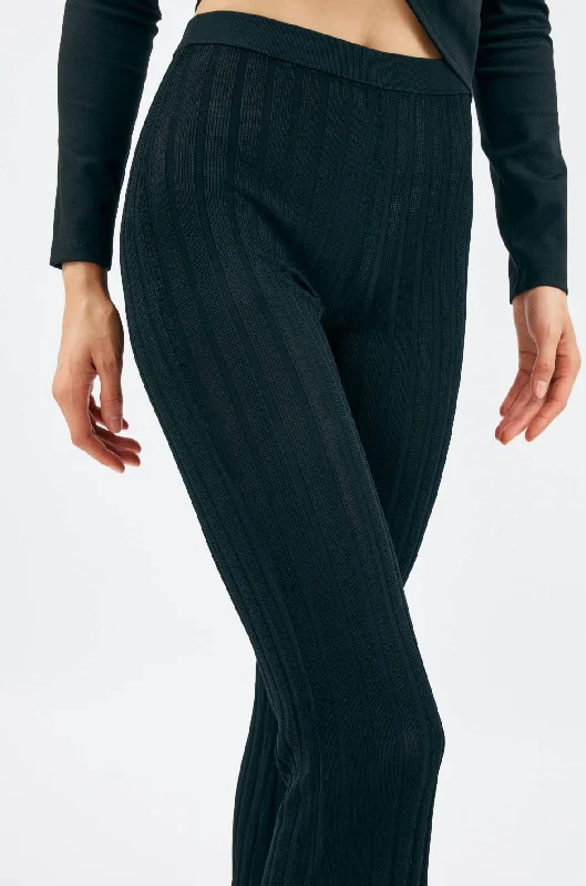 Cozy Outfit Sapphire Black Pant