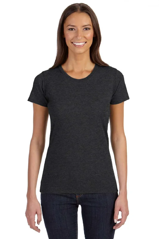 Diamond Series Econscious Womens Short Sleeve Crewneck T-Shirt - Charcoal Black