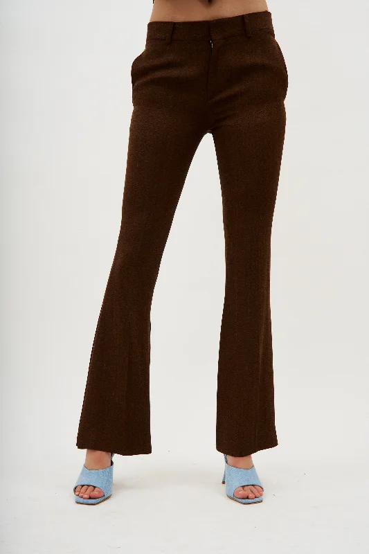 Chic Comfort Grato Chocolate Trousers