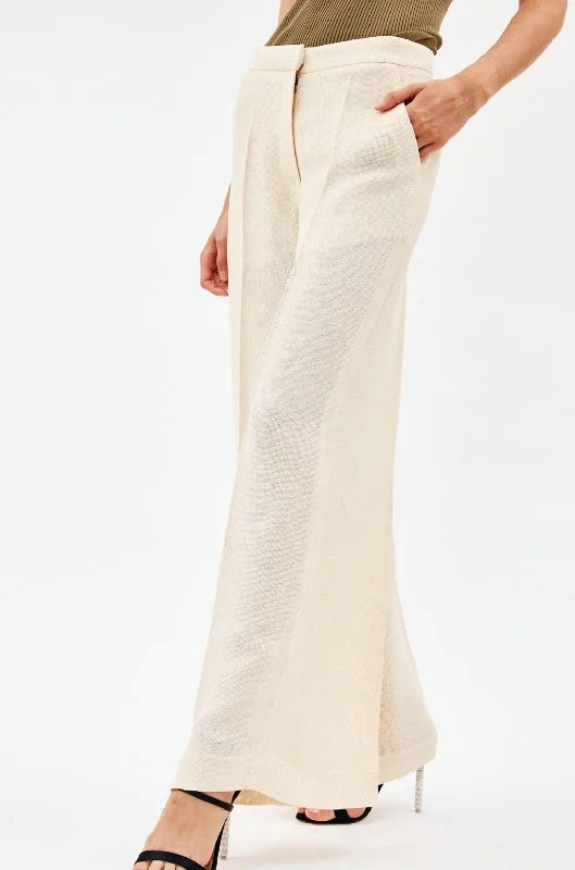 Cozy Layers Greta Ivory Trousers