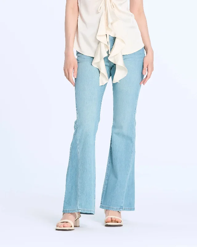 British Style HZ8927 Flared Jeans