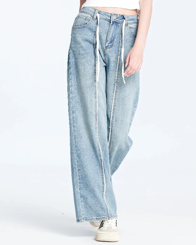 Lounge Chic JZ2022 Straight Leg Jeans