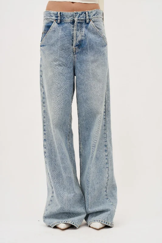 Easygoing Fashion Longest Day Light Blue Jeans
