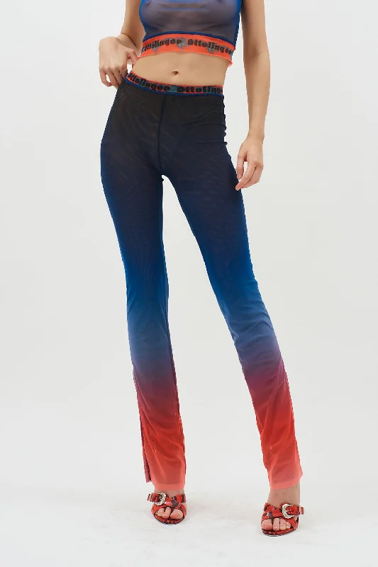 Spiritual Vitality Mesh Blueberry Fade Pants