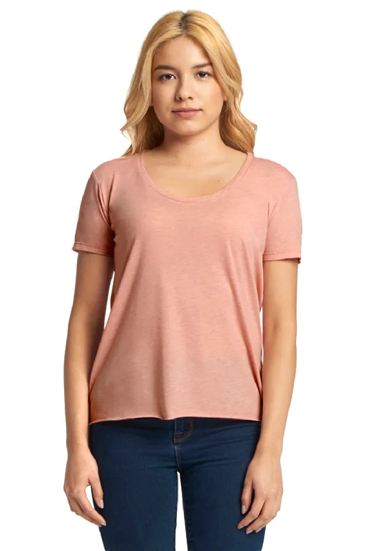 Easygoing Outfits Next Level Womens Festival Short Sleeve Crewneck T-Shirt - Desert Pink Easygoing Outfits Next Level Womens Festival Short Sleeve Crewneck T-Shirt - Desert Pink