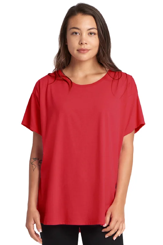 Eye-catching Personality Next Level Womens Ideal Flow Short Sleeve Crewneck T-Shirt - Red - Closeout Eye-catching Personality Next Level Womens Ideal Flow Short Sleeve Crewneck T-Shirt - Red - Closeout