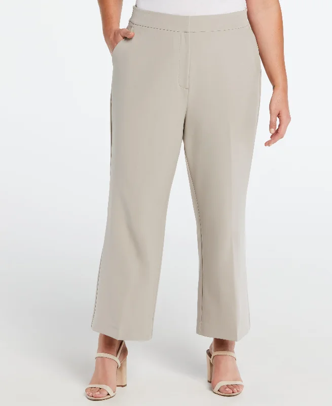 Elegant Wear Plus Size Cropped Culotte Pant