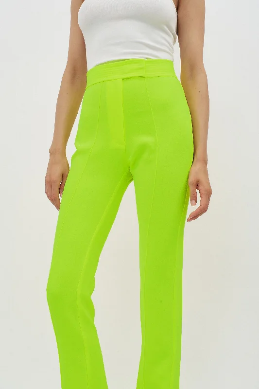 Age-reducing Style Slate Neon Yellow Pants