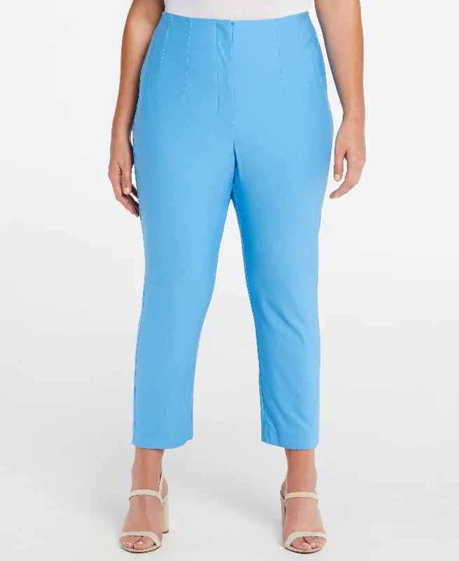Noble Temperament Plus Size Straight Leg Pant