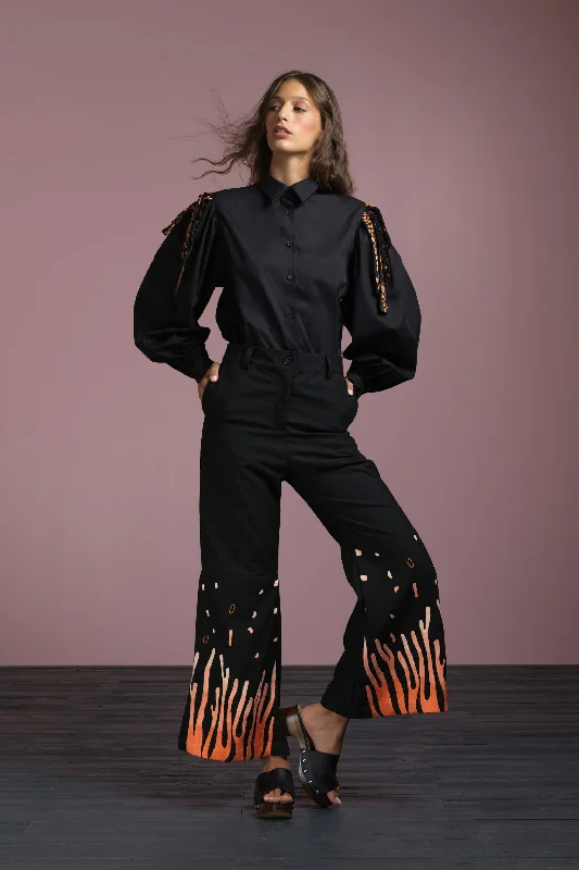 Warm Layers The fire breather pants