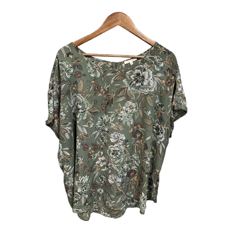 Bottom And Versatile Top Short Sleeve By Maurices In Green, Size: 2x