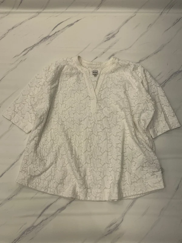 Knowledge And Elegance Top Short Sleeve By Nic + Zoe, Size: 3x