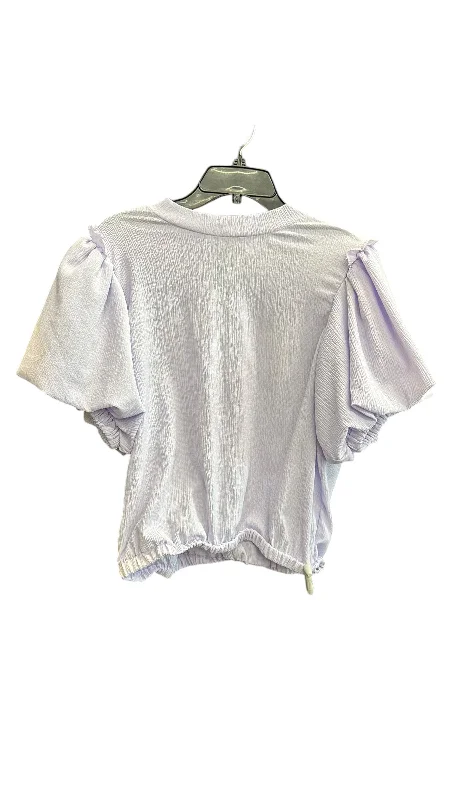 Personalized Outfit Top Short Sleeve By Thml In Purple, Size: Xl