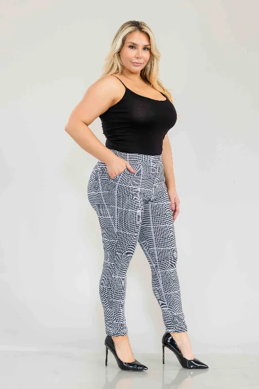 Easy Chic Wear Plus Tummy Control Sculpting Tregging