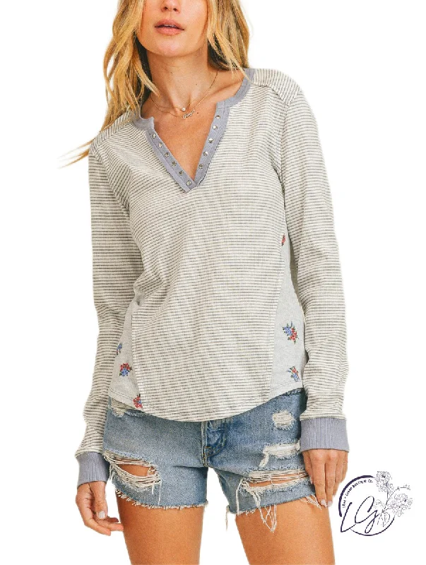 Floral Prints Never Changing Mixed Print Long Sleeve