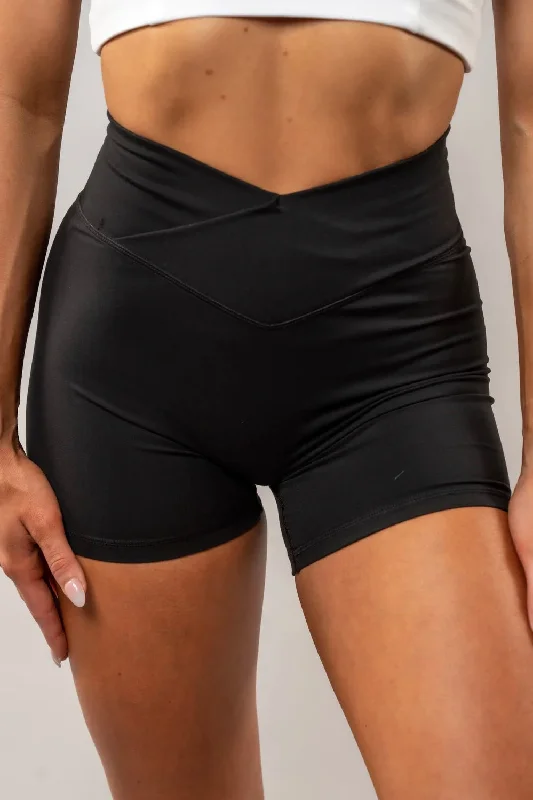 Trendy Comfort 4" Effortless Vortex Classic Shorts - Black
